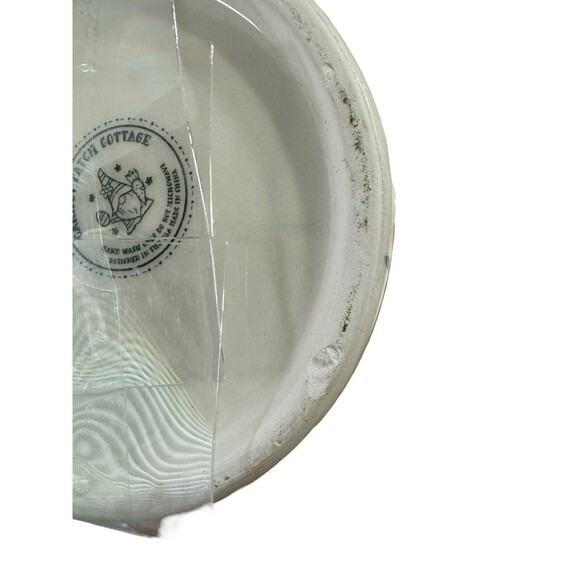 Carrot Patch Cottage Ceramic Floral Mug with Gnome Lid- New - Picture 15 of 16